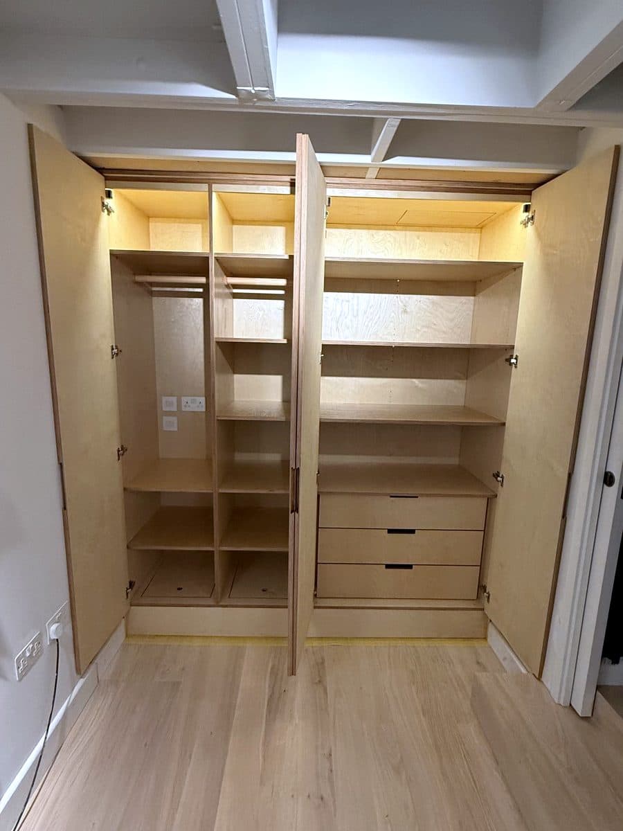 All four doors open with the lights on