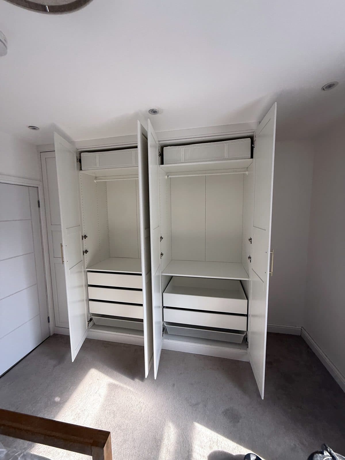 Doors open from a different angle