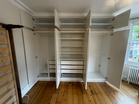 Built-in wardrobes