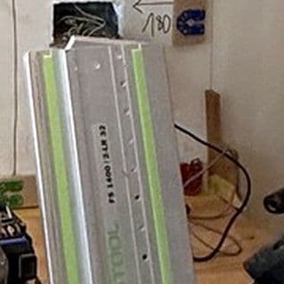 Raf's Festool Guide Rail 2400 mm on a job