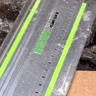 Raf's Festool Guide Rail 1400 mm on a job