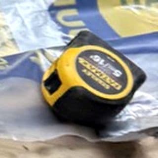 Raf's Stanley FatMax Tape Measure 5m on a job