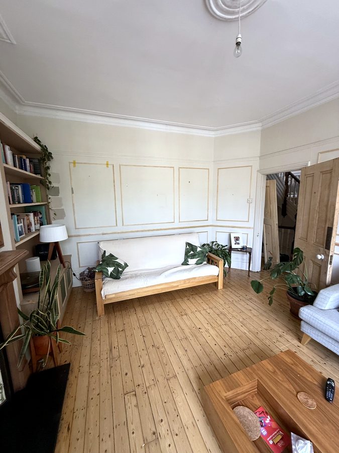 The room with panelling on every wall